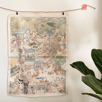 跟著動物迺市仔 掛布