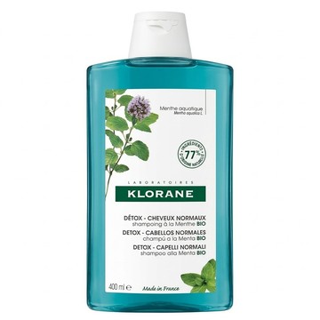 KLORANE 蔻蘿蘭 頭皮淨化涼感洗髮精  400ml  1瓶