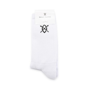 Daily Paper - White Cotton Blend Socks