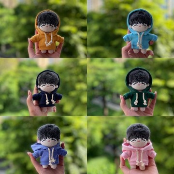 多件優惠💥 10cm娃衣 10CM連帽衛衣 娃娃連體服 娃娃衛衣 10cm棉花娃娃衣服 海星體可穿 玩偶換裝 娃衣 衛衣