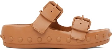 ECCO. kollektive 黄褐色 Natacha Ramsay-Levi 联名 Studded Two 凉鞋