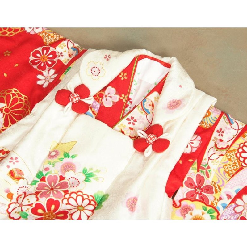 美品♡七五三 着物セット3歳 絹100％ 正絹 京都花ひめブランド フルセット 京美 七五三 着物 3歳 絹100％ 正絹 京都花ひめブランド 女の子