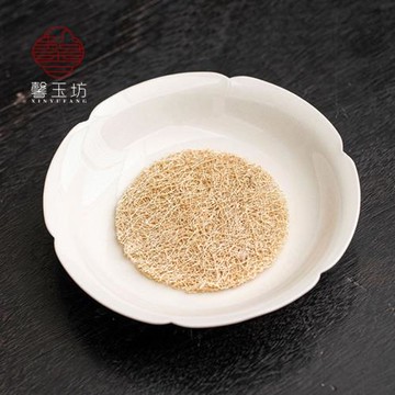 草木灰花瓣壺承復古手工陶瓷養壺盤茶壺托茶托養壺墊干泡盤茶點盤