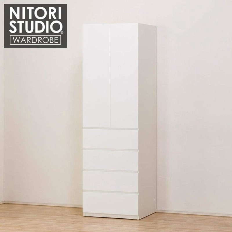 ニトリ　ワードローブ（ポルテT 60WR WH） ニトリ ワードローブ(ポルテT 60WR WH) : ニトリ Yahoo!店