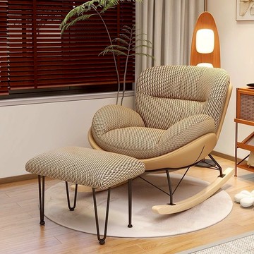搖椅躺椅室內大人陽臺成人休閒搖椅懶人家用沙發客廳單人沙發椅