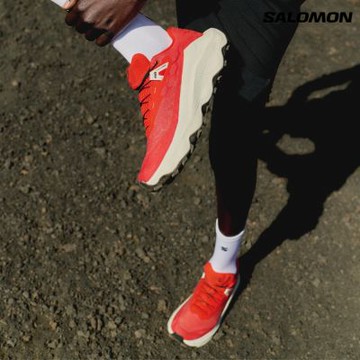 【Salomon索羅門】ULTRA GLIDE 4 Men 野跑鞋 火焰紅