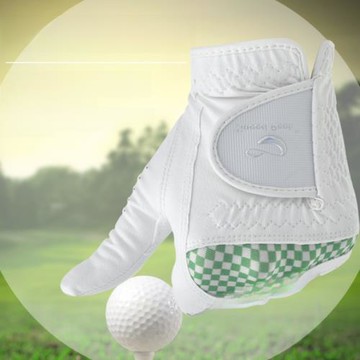 新款女士高爾夫手套進口納米超纖細布水洗不變形抗菌舒適耐磨雙手