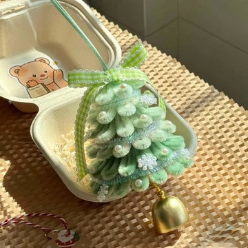 材料包🍋扭扭棒彩虹聖誕樹掛件手工diy材料包多巴胺節日氛圍感禮物送女友 解壓打發時間 手工藝美勞作業手做小物 交換禮物