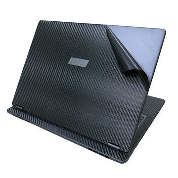EZstick ASUS ExpertBook B1 B1402 B1402CVA 黑色卡夢膜機身貼 (DIY包膜)