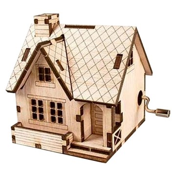 Young Model 甜蜜之家音樂盒立體拼圖  18片  1組