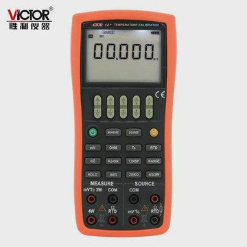 多功能校驗儀Victor 14+過程儀錶校驗儀過程校準器過程萬用{鑫弘-工葉電器}可開發票