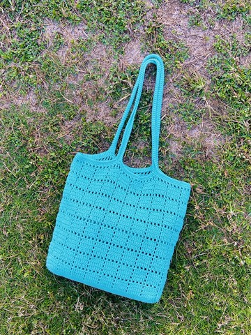 材料包 格子肩背包 編織材料包/編織包