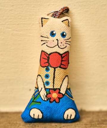 【熱門預購】烏克蘭貓咪造型鑰匙圈 LEUP5705