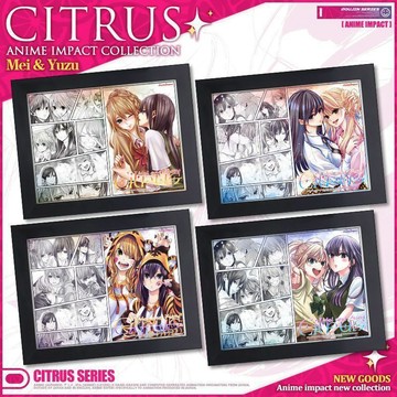 🌟小象免運🌟citrus柑橘味香氣動漫周邊藍原芽衣藍原柚子二次擺件學生禮物