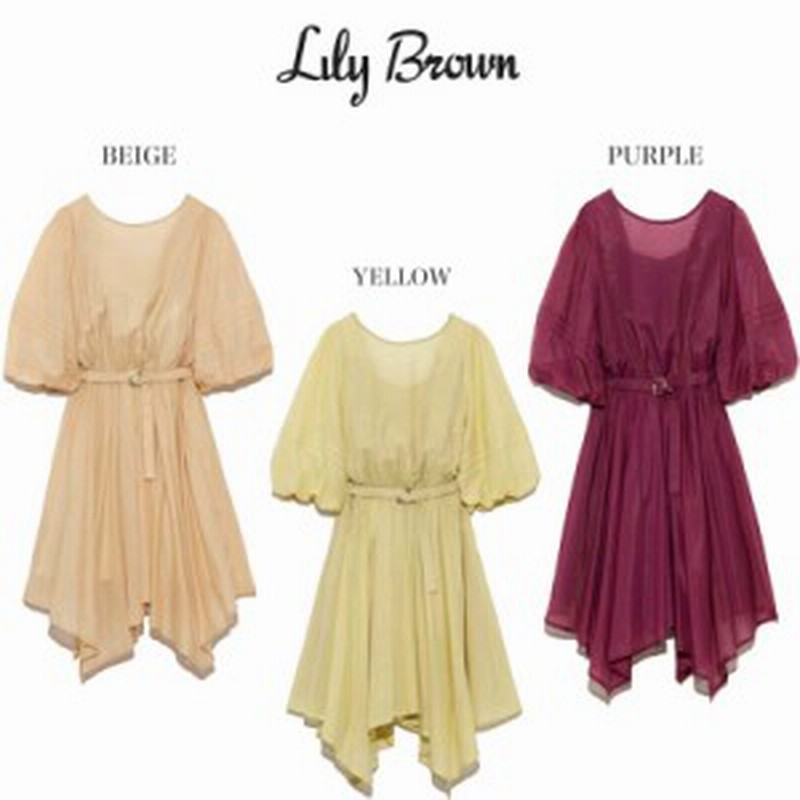 Sale40 Off Lily Brown リリーブラウン 通販 シアーイレギュラーへムワンピース Lwfo21 レディース 春夏 ドレス 通販 Lineポイント最大1 0 Get Lineショッピング