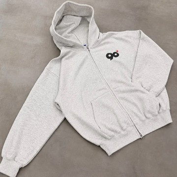 9090 GLOW PUFF LOGO 純棉外套 雙拉鏈 夜光字體 潮牌