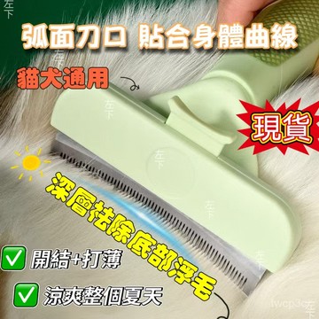 ❗❗台灣現貨❗❗ 貓梳子 貓咪梳毛打薄專用清理器梳 狗狗刷 寵物開結神器去浮毛清潔用品 寵物毛刷 貓毛打薄器 梳子 寵物