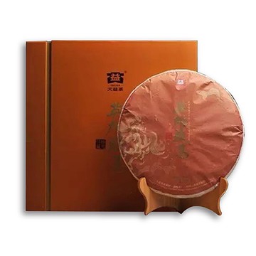 大益普洱生茶 800g/英雄駿馬特藏版 1401「茶有大益」