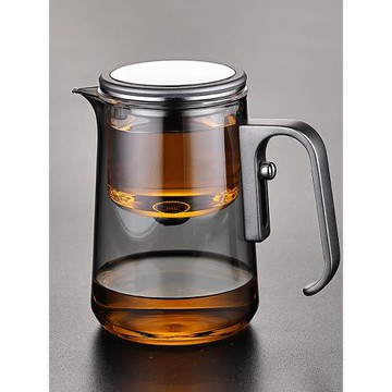 飄逸杯泡茶壺全玻璃內膽磁吸泡茶壺加厚茶水分離泡茶杯家用茶具器