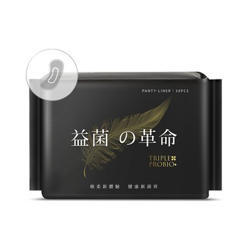益菌革命 益菌棉柔護墊17cm(30片x8包)｜大江生活
