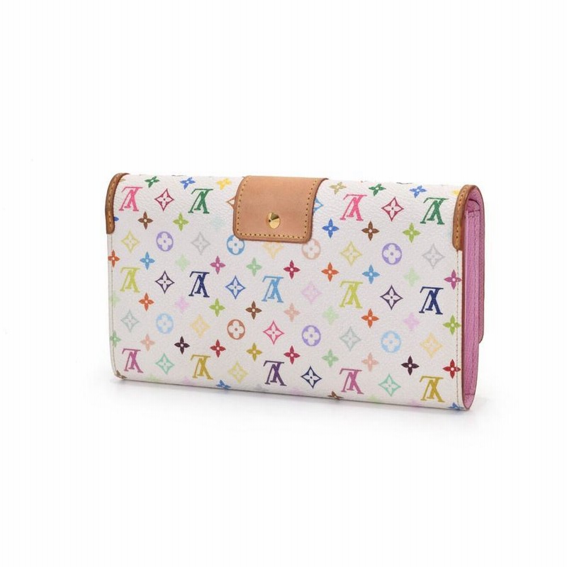 ルイヴィトン LOUIS VUITTON マルチカラー ポルトフォイユ サラ