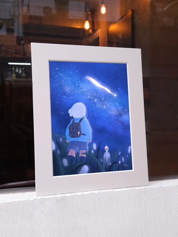 原創 - 藝術微噴畫1 - On the Journey