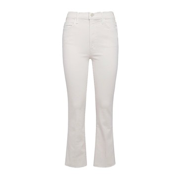 Mother - Ecru Denim Flared Jeans