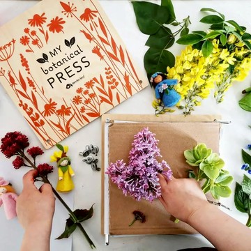 美國 Tender Leaf - 木製四季壓花本