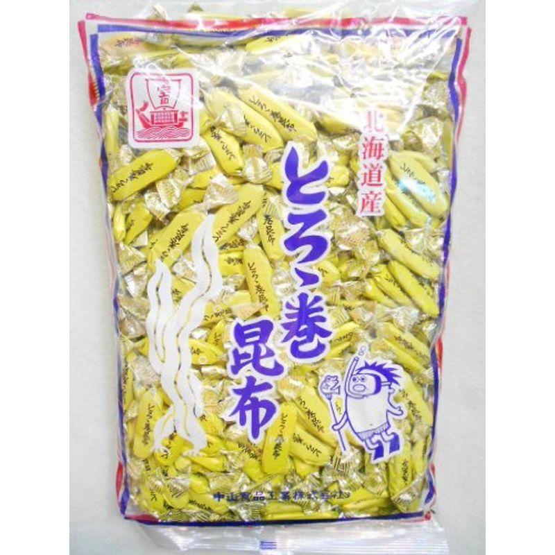 中山食品工業 とろろ巻昆布１ｋｇ×１袋