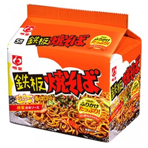 明星食品　鉄板焼きそば（5食パック）×6個