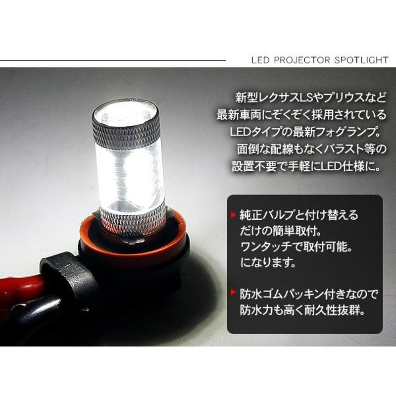 エクストレイル X-TRAIL T32系 LED フォグランプ H8/H11/H16 LEDフォグバルブ 80W フォグライト 超高性能LEDライト  車検対応 電装パーツ | LINEショッピング