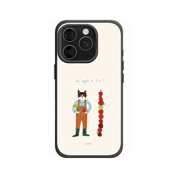 iPhone 16 Pro SolidX 黑 - Soupy Tang 湯舒皮 - Apple Cat