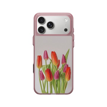 iPhone 17 Pro Max Clear (相機按鈕) 晶醺玫 - Joe Horner - Tulips 鬱金香