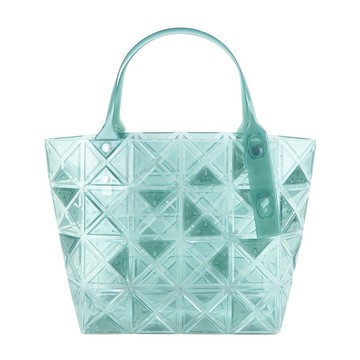 [平輸版]ISSEY MIYAKE 三宅一生 BAOBAO DAZZLE 4x6透明手提袋-綠