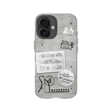 iPhone 16 Clear 透明 - 24 Hours of Le Mans - 24H - Vintage