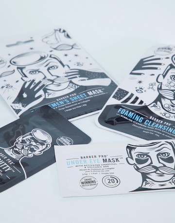 Barber Pro Skin Revival Mask Set-No colour