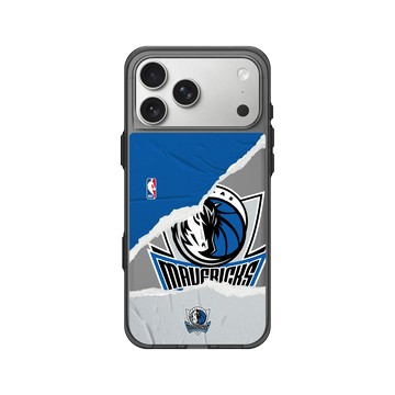 iPhone 17 Pro Max Clear (相機按鈕) 酷墨灰 - NBA - 熱血系列-達拉斯獨行俠 Dallas Mavericks - Sweat and Tears