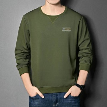 JPDUN旗艦店外套男裝秋冬寬松戰術軍迷加厚打底衫大碼衛衣長袖T恤