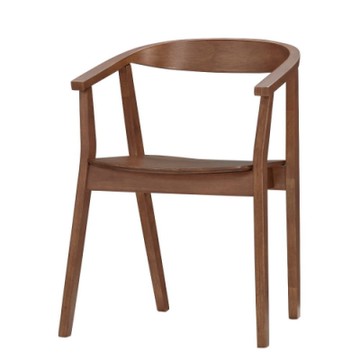 MUNA家居 奈德餐椅(板)(實木)(1入) 56X47.5X77cm