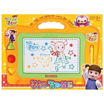 Kongsuni 小荳娃娃 彩色畫板  1個  30 x 21.8 cm  橘色