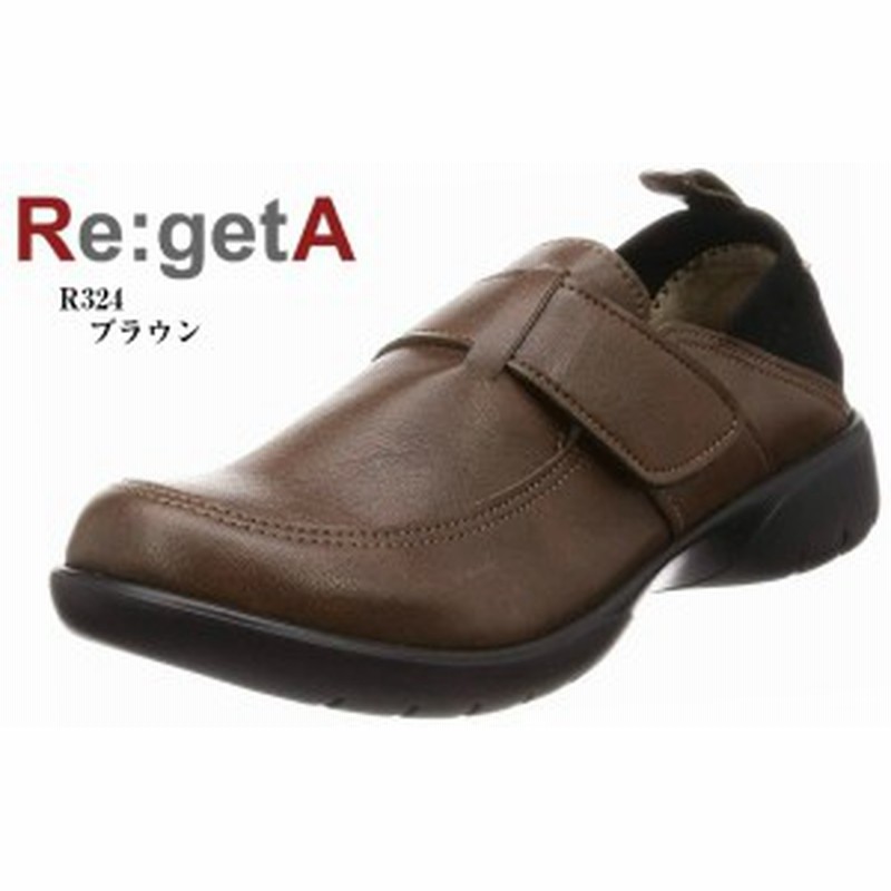 R324 Re:getA 2WAY キックバックカジュアルコンフォートシューズ 