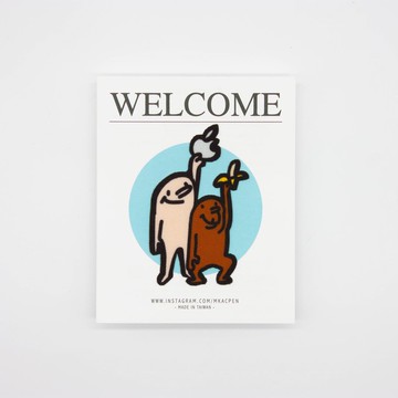 【燙片貼紙】景點系列