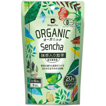 TokyoTeaTrading 馬克杯和茶壺有機抹茶煎茶 (2g x 20P)