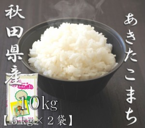 米 お米 令和5年産 秋田県 あきたこまち 5kg×2袋 合計 10kg