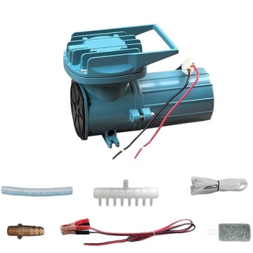 打氣設備 充氧機 12V打氧機 60W大功率戶外增氧機 直流電瓶氧氣泵 戶外養魚充氣機 賣魚增氧泵