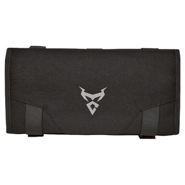 MOTOCENTRIC 多功能機車工具收納馬鞍袋  黑色 + 灰標  25.7 x 13.7 x 5 cm