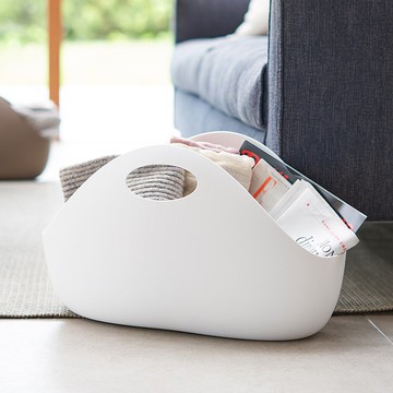 日本岩谷Iwatani ENOTS 日製軟質PE手提收納籃-9L