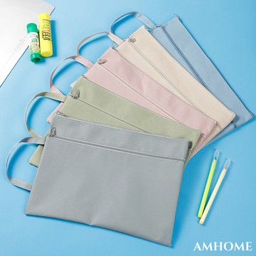 【Amhome】防水檔袋環保手提資料袋A4A5B4A6多尺寸# 122726(現貨+預購)