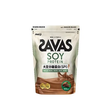 [Meiji 明治] SAVAS 大豆蛋白粉900g 口味任選(900g/包)-可可