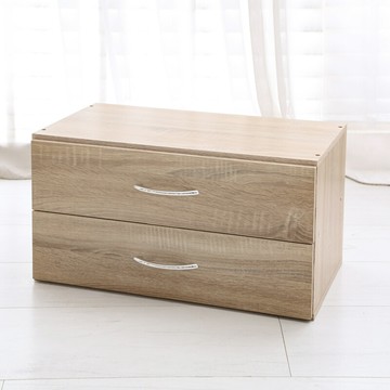 澄境mit多功能木紋二抽收納櫃 架子 層架 收納架 書架 展示架 玄關架 sp092